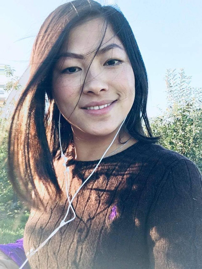 Huseng Yang cảm thấy bạn gái không chỉ có vẻ đẹp bên ngoài mà cô còn có trái tim trong sáng, ấm áp