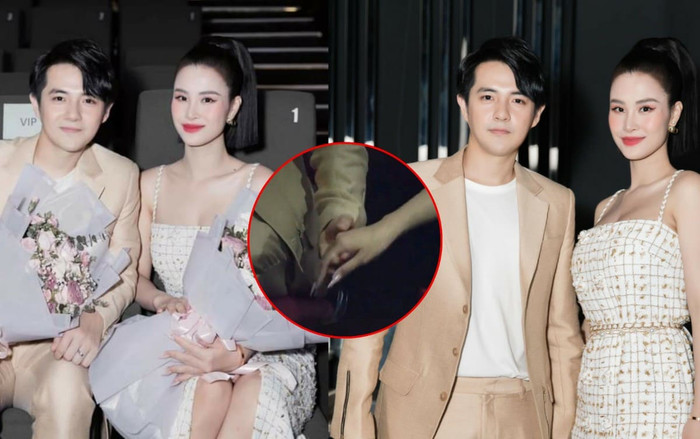 Dân mạng rần rần đoạn clip Ông Cao Thắng nắm chặt tay Đông Nhi không buông tại sự kiện Ảnh 2