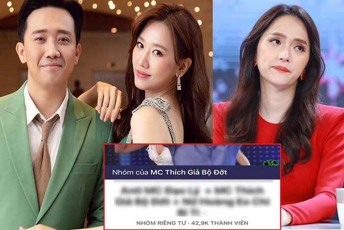 Hari Won cũng bị lập group anti-fan với lý do khóc quá nhiều khi dẫn gameshow.