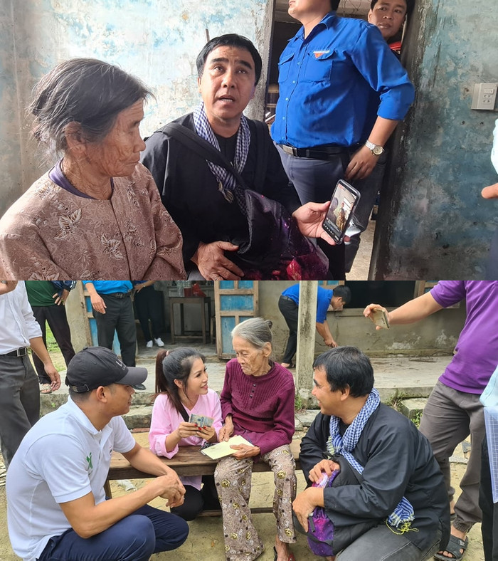 Sáng 30/10, MC Quyền Linh mang số tiền quyên góp hơn 3 tỷ đồng đến Huế, Quảng Trị trao quà, hỗ trợ người dân gặp khó khăn vì thiên tai.