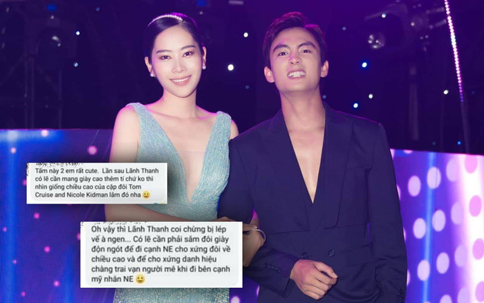 Lãnh Thanh được dân mạng 'hiến kế' để trông xứng đôi vừa lứa khi đứng cạnh Nam Em Ảnh 2