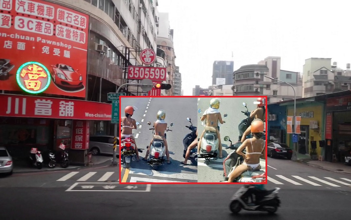 Ba cô gái diện đồ 'mát mẻ', điều khiển xe máy lưu thông trên đường khiến nhiều người 'nhức mắt' Ảnh 2