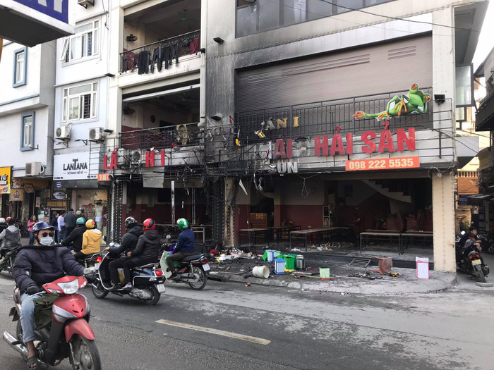 Vụ cháy không gây thiệt hại gì về người