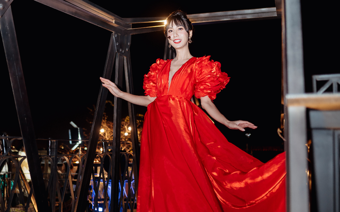 Lynk Lee diễn thời trang, đẹp 'bất khuất' giữa trời lạnh 12 độ C của Hà Nội Ảnh 2