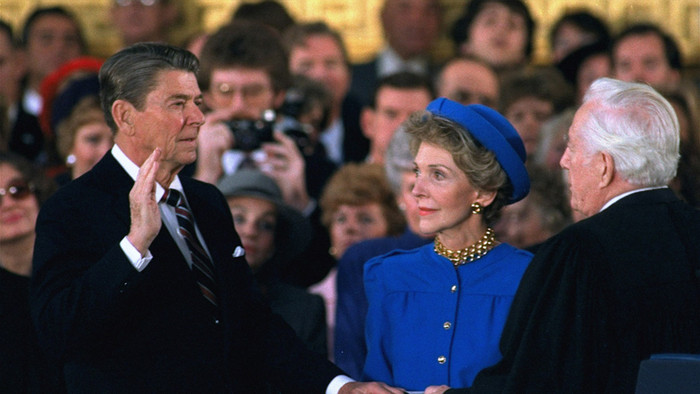 Tổng thống Ronald Reagan.