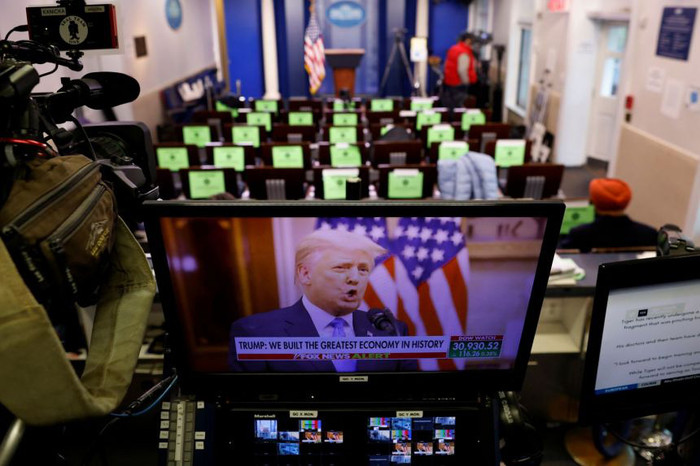 Video bài phát biểu chia tay Nhà Trắng của ông Trump được công bố ngày 19/1.