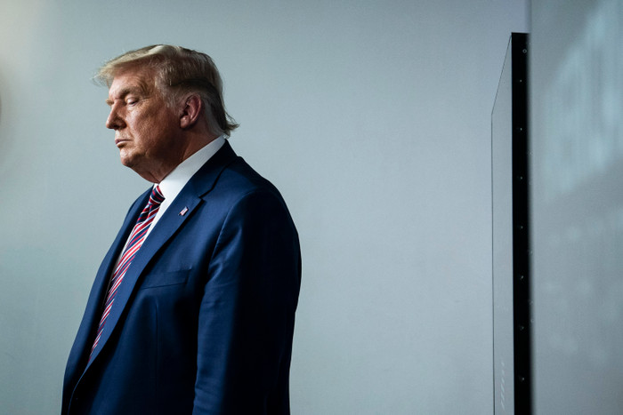 Tổng thống Mỹ Donald Trump tại Nhà Trắng hồi tháng 11/2020. (Ảnh: The Washington Post via Getty Images)