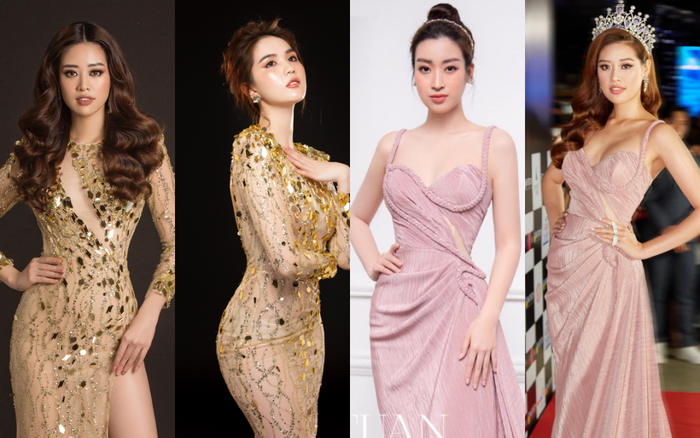 Tổng kết 2020: Hàng loạt vụ đụng váy áo 'kỷ lục' của các nàng hậu Việt khiến fan xốn xang Ảnh 2