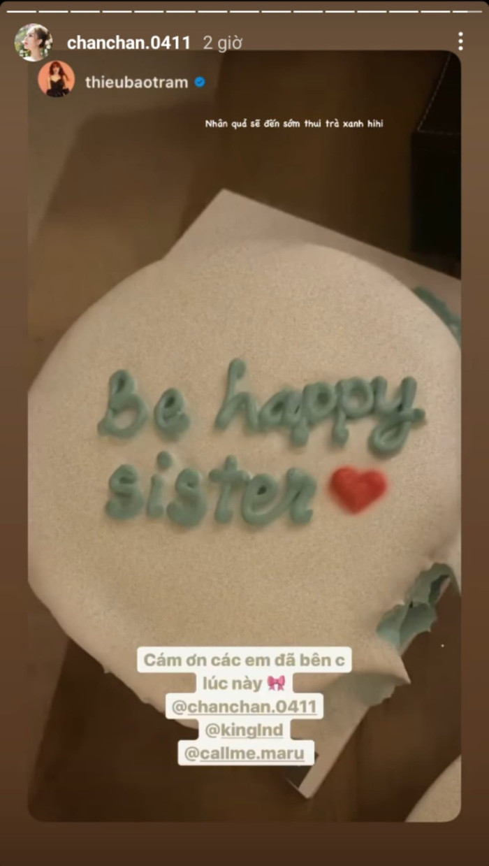 Xoài Non không ngại nhắc về cụm từ 'trà xanh'.