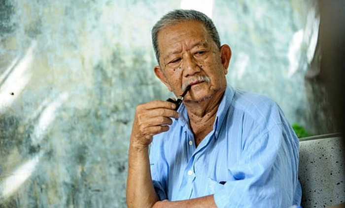 Nghệ sĩ Mạc Can cách đây vài năm