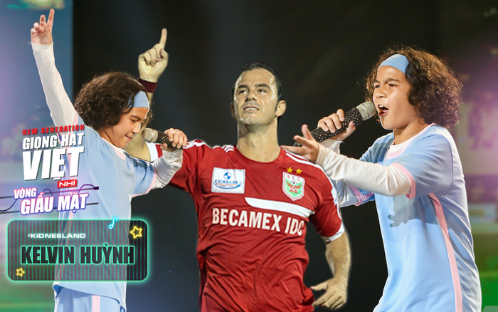 Kelvin Huỳnh: Con trai tuyển thủ lừng danh V.League Huỳnh Kesley chinh phục hoàn toàn 6 HLV vòng Giấu mặt Ảnh 2