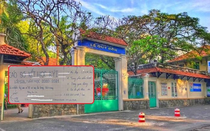 Nhiều phụ huynh học sinh lớp 12 bức xúc vì khoản thu 'về đích' 1,7 triệu đồng của trường THPT Lê Quý Đôn Ảnh 2