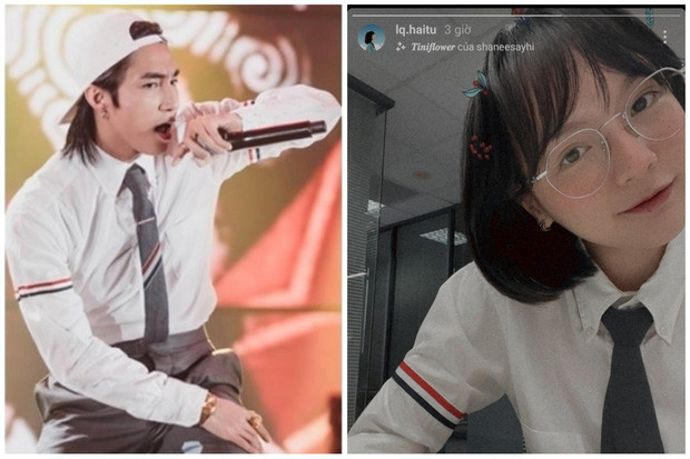 Không chỉ mặc đồ đôi... 