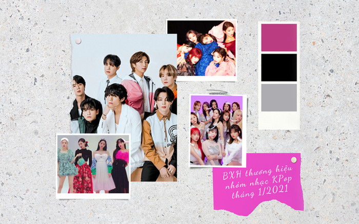BXH thương hiệu nhóm nhạc KPop tháng 1/2021: Loạt girlgroup tiến công lăm le vị trí của BTS và BlackPink Ảnh 2