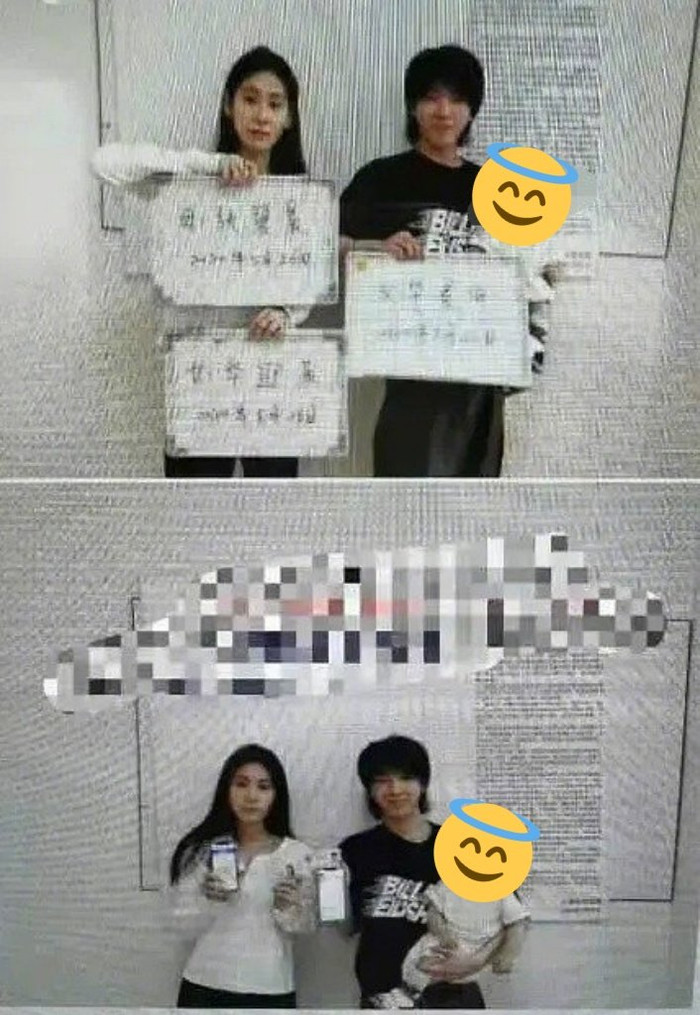 Trương Bích Thần - Hoa Thần Vũ cùng con gái của mình