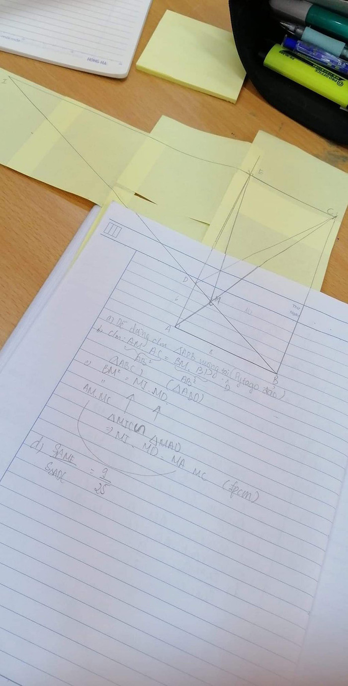 Còn đây là phương pháp 'nối giấy' truyền thống