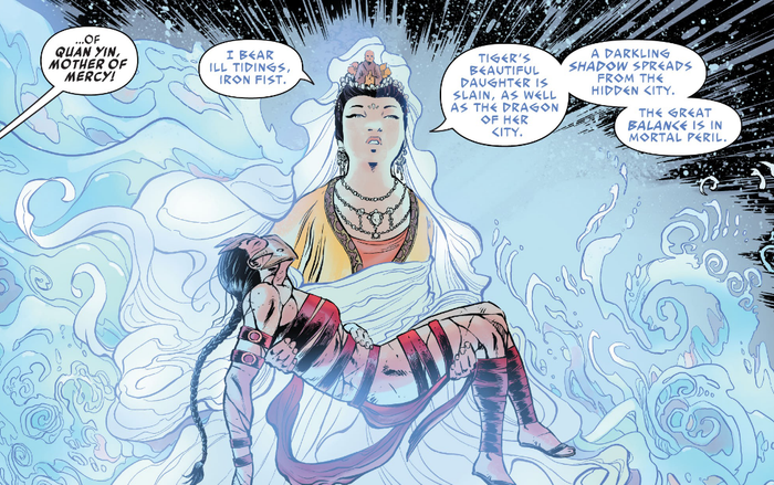 Vũ trụ Marvel truyện tranh: Quán Thế Âm Bồ Tát xuất hiện, tìm gặp Iron Fist Ảnh 2