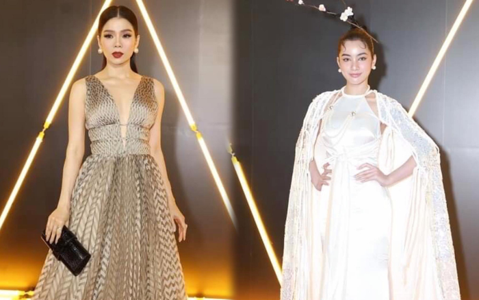 'So găng' thời trang thảm đỏ giữa Lệ Quyên và Cẩm Đan - tình trẻ của chồng cũ Ảnh 2
