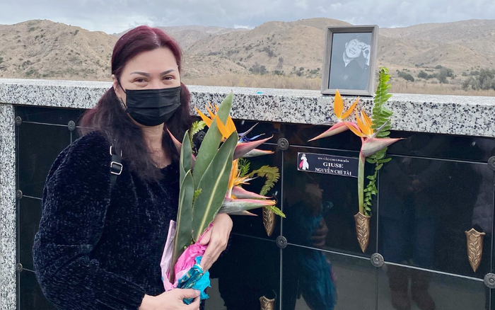 Vợ cố NS Chí Tài âm thầm làm điều này suốt gần 2 tháng, vẻ ngoài tiều tụy và câu nói khiến CĐM nhói lòng Ảnh 2