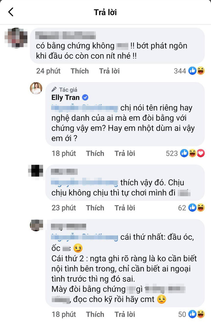 Nhiều fan của Sơn Tùng đã lên tiếng bênh vực thần tượng và thẳng thùng công kích Elly Trần