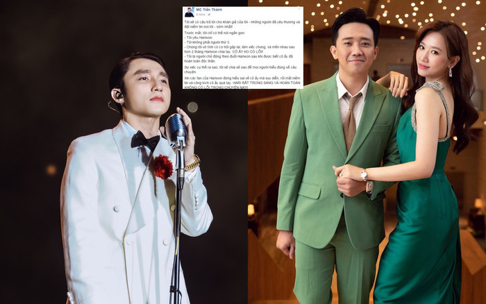 Từng bị dính drama tình ái, cách Trấn Thành - Sơn Tùng xử lý khác nhau hoàn toàn Ảnh 2