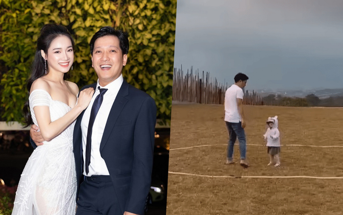 Nhã Phương khoe khoảnh khắc Trường Giang nô đùa cùng con gái: Tiểu công chúa đếm số rõ mồn một Ảnh 2