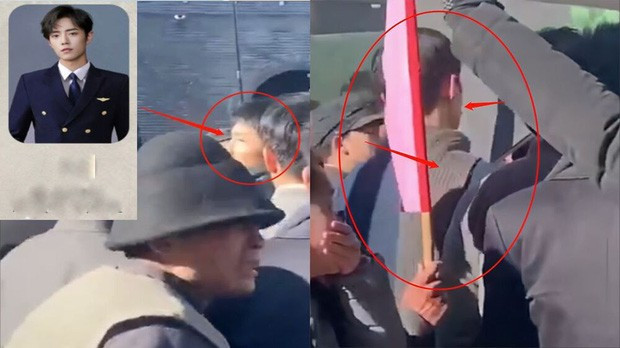 Tiêu Chiến trên phim trường của Đại quyết chiến