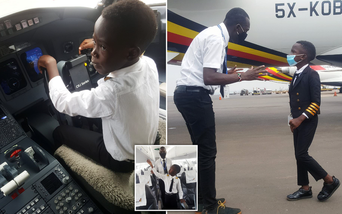 Cơ trưởng 7 tuổi khiến cả thế giới kinh ngạc nhờ tài lái máy bay Ảnh 2