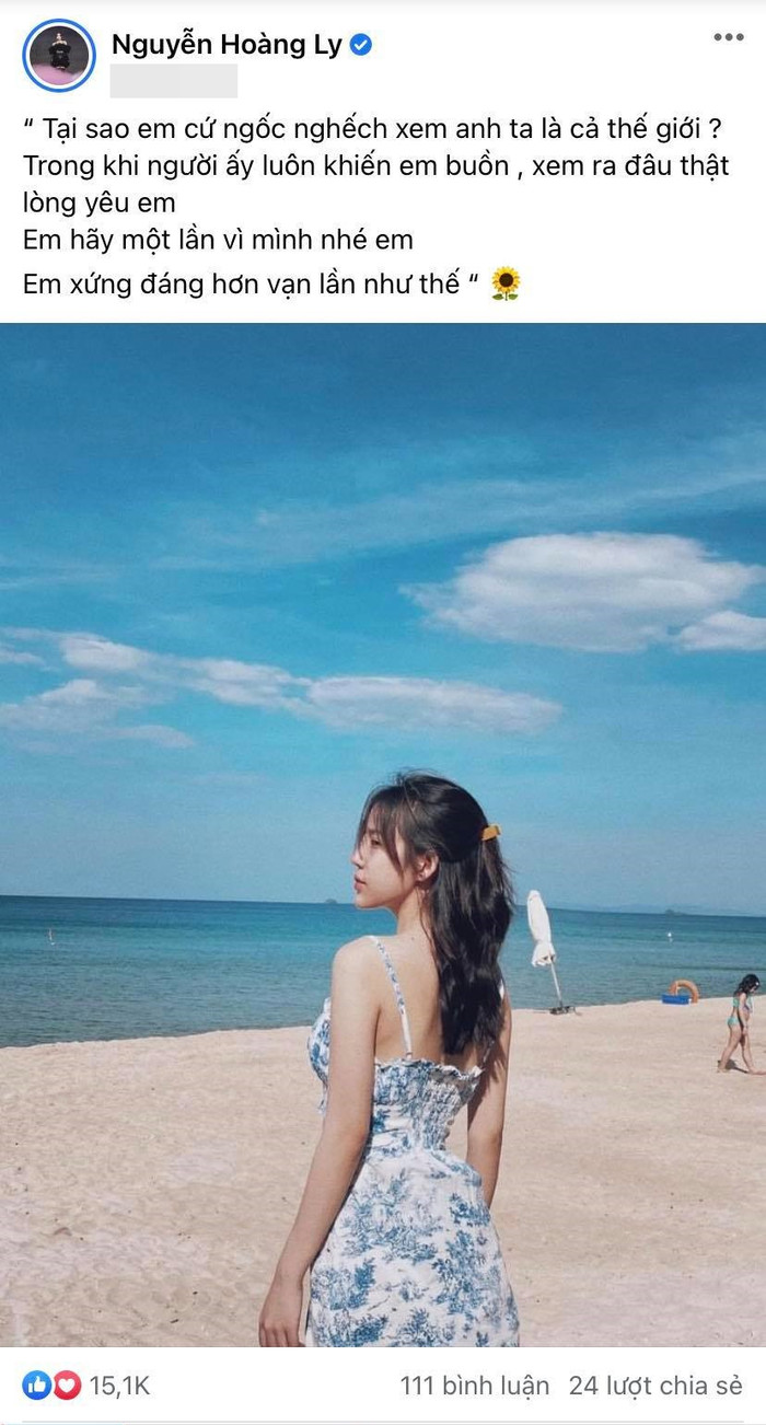 LyLy nhắn nhủ Thiều Bảo Trâm: 'Tại sao em cứ ngốc nghếch xem anh ta là cả thế giới'? Ảnh 2