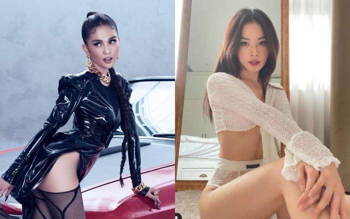 Diện nội y ren lưới mong manh, Chi Pu sắp soán ngôi 'nữ thần quyến rũ' Ngọc Trinh? Ảnh 2