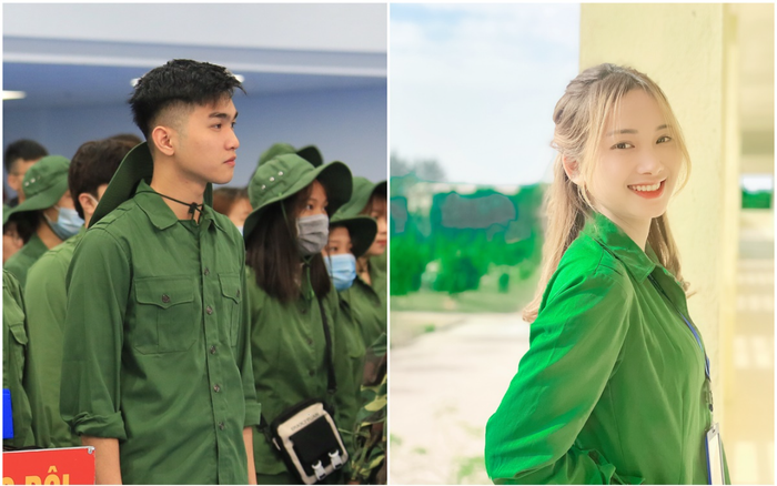 Chiêm ngưỡng dàn 'Trai xinh gái đẹp'- 'Đặc sản' mùa quân sự của Học viện Chính sách và Phát triển Ảnh 2
