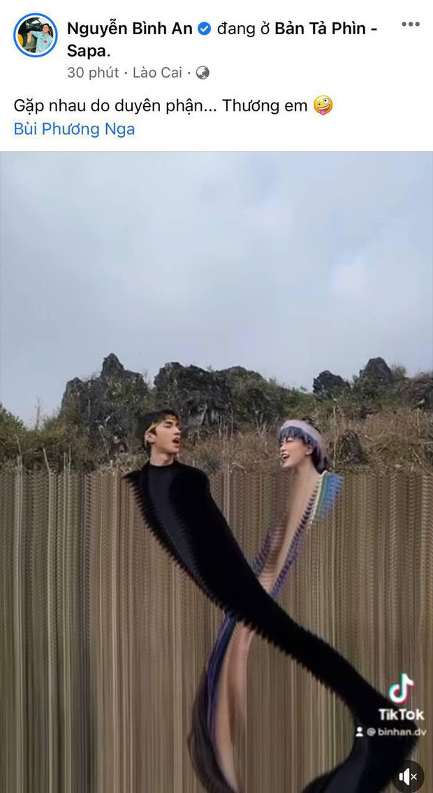 Giữa drama 'trà xanh', Bình An đu trend 'thương em' với Phương Nga: Cùng câu nói nhưng khác hẳn Sơn Tùng Ảnh 5