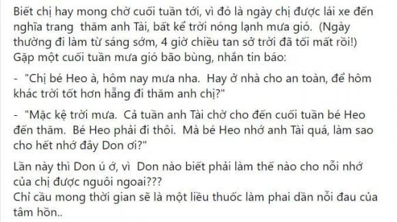 Don Hồ kể về ca sĩ Phương Loan: Đi làm nhớ anh Chí Tài, khóc đeo khẩu trang để không ai nhìn thấy Ảnh 3