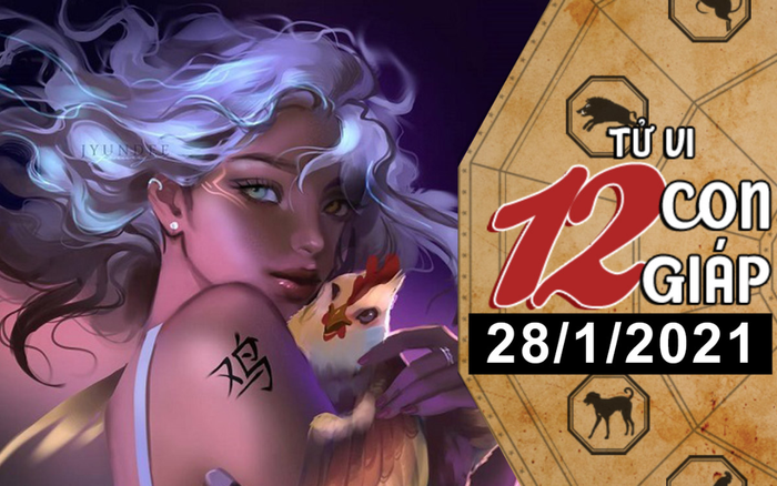 Tử vi thứ 5 ngày 28/1/2021 của 12 con giáp: Tý được quý nhân phù trợ, Dậu tiền bạc rủng rỉnh Ảnh 2