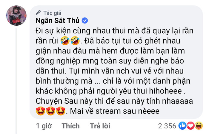 Hậu video chia sẻ về drama 'trà xanh', ViruSs bất ngờ đăng ảnh thân thiết với 'tình cũ' Ngân Sát Thủ Ảnh 5