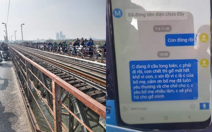 Người mẹ sốc nặng khi con trai nhảy cầu Long Biên tự tử: 'Thời gian gần đây con có dấu hiệu bị trầm cảm' Ảnh 2