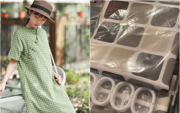 Mua váy online, cô gái nhận hàng là chiếc… rèm tắm Ảnh 2