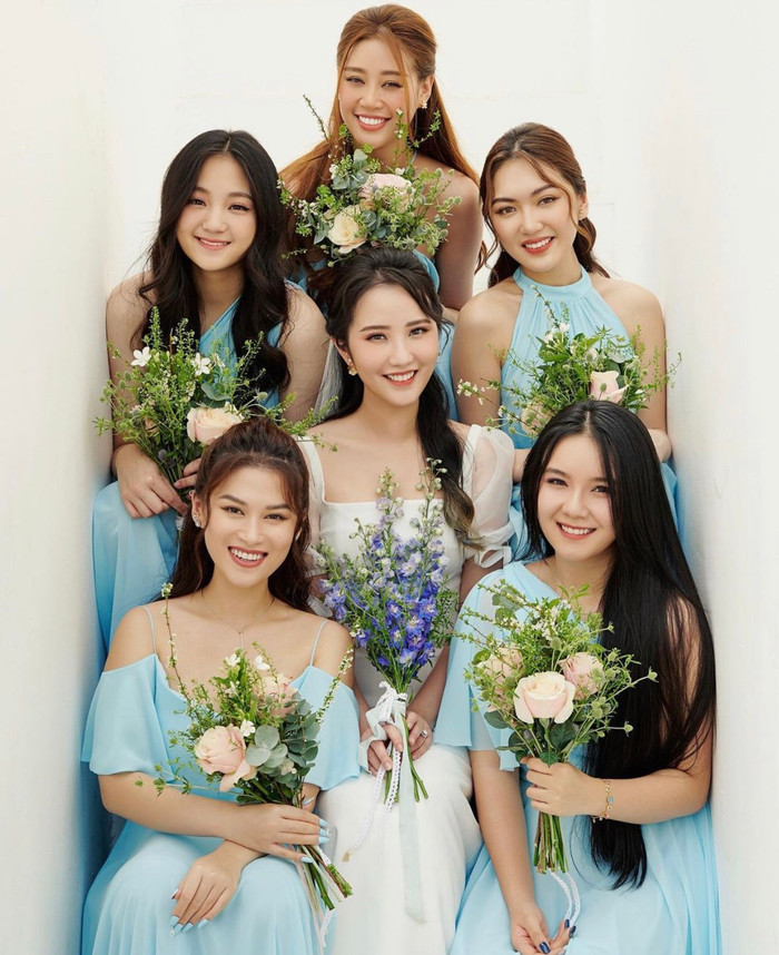 Đám cưới Primmy Trương chắc hẳn là nơi tụ họp gái xinh đây rồi