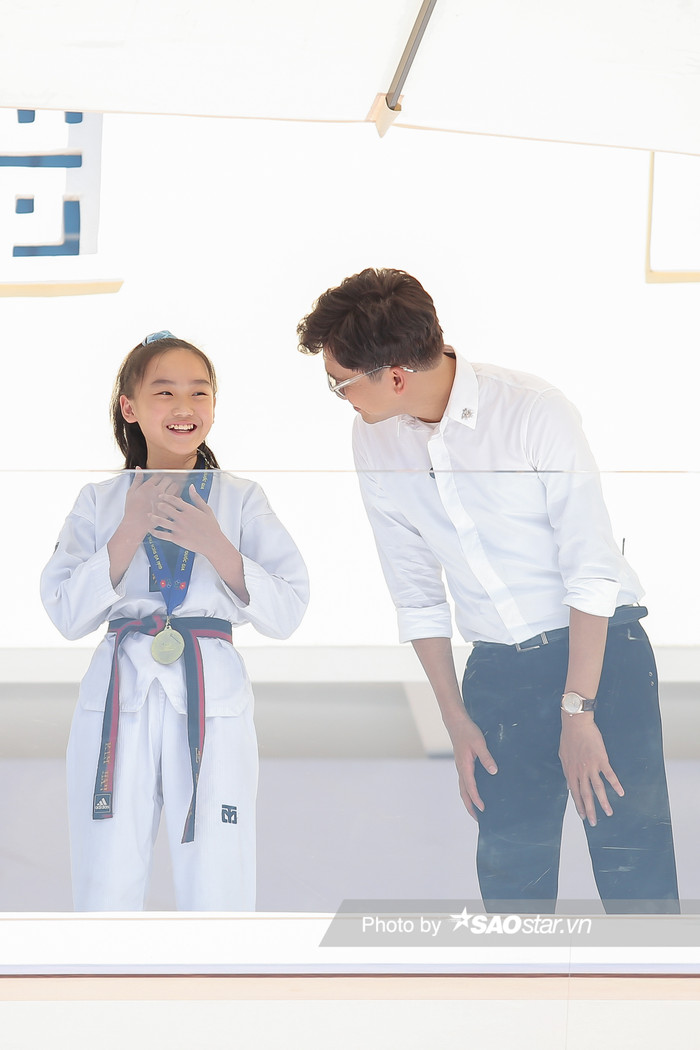Kim Hân cho hay, Teakwondo là môn võ mà nữ sinh đam mê từ bé