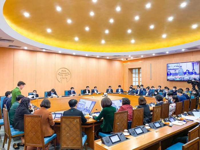 Toàn cảnh cuộc họp.