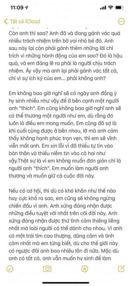 Nguyên vẹn bức thư được cho là Hải Tú gửi Sơn Tùng: 'Em muốn làm người anh thương' Ảnh 3