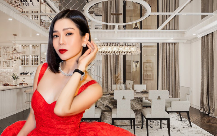 Lệ Quyên tiếp tục gây choáng khi khoe không gian sang trọng bề thế của biệt thự mới tậu Ảnh 2