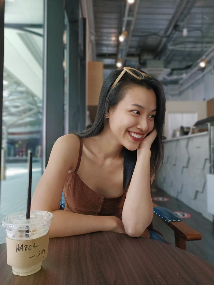 &nbsp;Hoàng Oanh cho biết ông xã rất tâm lý khi luôn san sẻ giúp cô những công việc nhà và chăm con cho vợ để người đẹp có nhiều thời gian đi tập thể dục