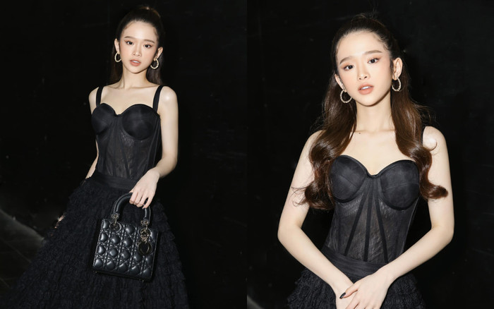 Linh Ka diện váy cúp ngực gợi cảm, nhưng vòng 1 trứ danh biến đâu mất rồi? Ảnh 2