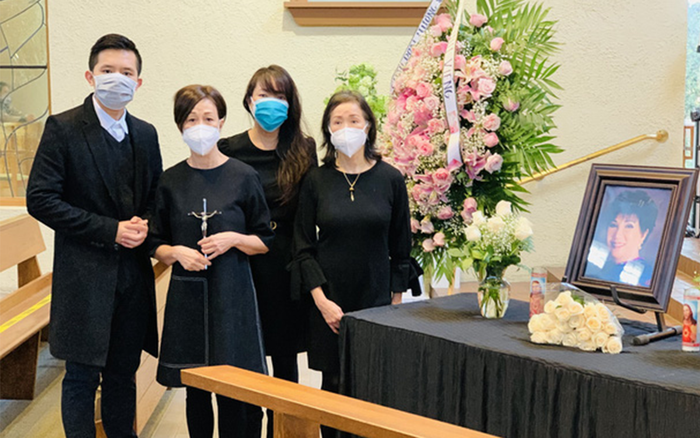 Đám tang danh ca Lệ Thu tại Mỹ: Trĩu nặng nỗi buồn những người ở lại! Ảnh 2