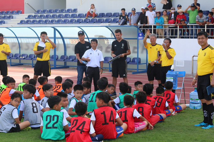 CLB TPHCM có Học viện bóng đá Juventus ở Vũng Tàu.