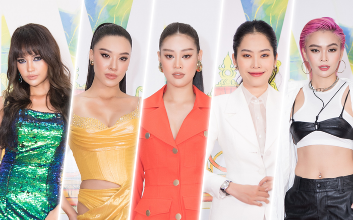 'Đọ sắc' trên thảm đỏ: Khánh Vân nổi bật với sắc cam rực rỡ, Nam Em ghi điểm bằng style thanh lịch Ảnh 2