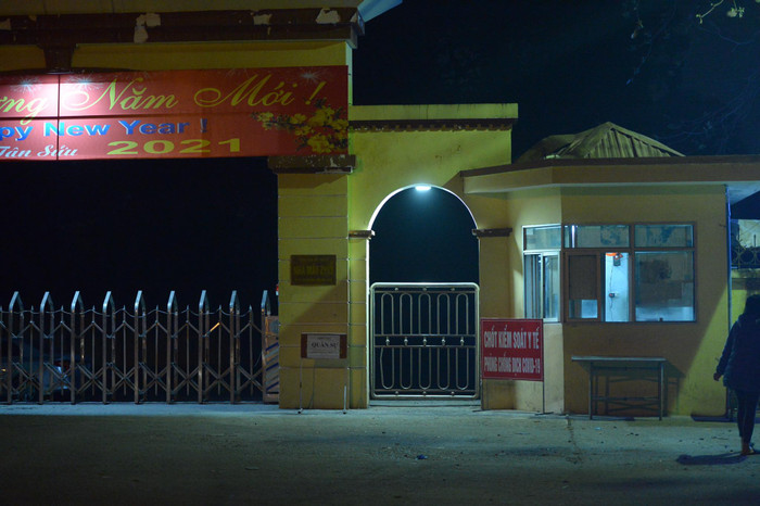 Nhà máy Z153 Cục Kỹ thuật, Bộ Quốc phòng, thị trấn Đông Anh, huyện Đông Anh nơi có 4 ca nhiễm COVID-19.