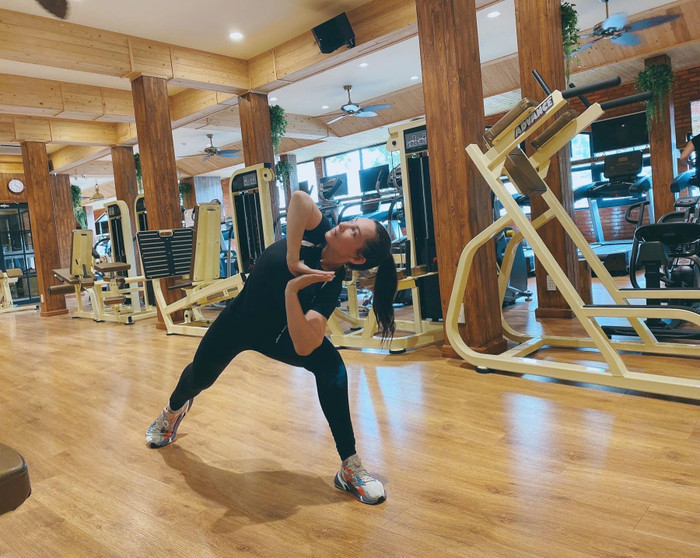 Qua đó thể hiện sự quyết tâm đến cùng trong việc giữ gìn sức khoẻ và vóc dáng của nữ ca sĩ&nbsp;