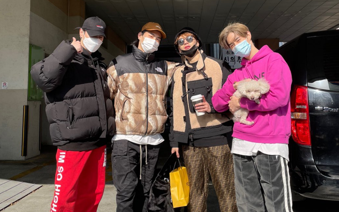 Các thành viên GOT7 tiễn Mark trở về Mỹ hậu tan rã Ảnh 2